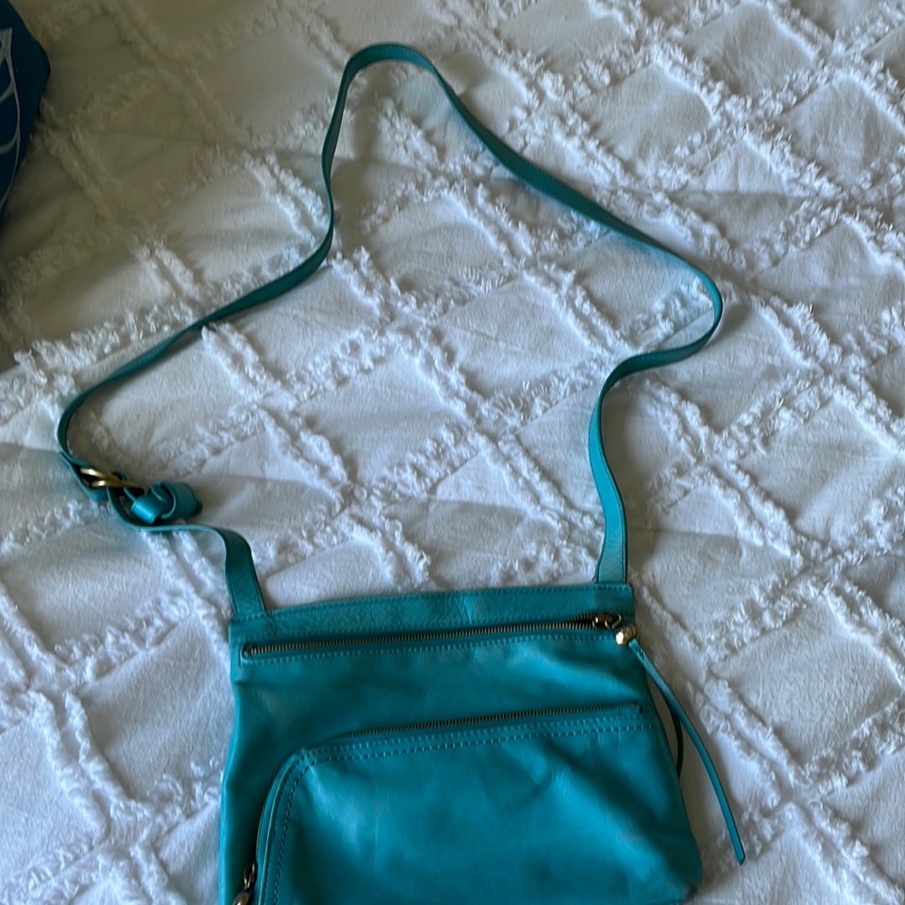 HOBO Teal Leather purse